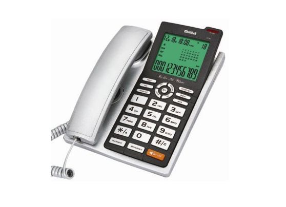 Multitek MC 140 Masaüstü Kablolu Telefon SİLVER