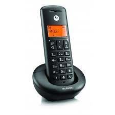 Motorola E201 Dect Handsfree Telsiz Telefon SIYAH
