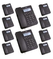 Karel TM145 Ekranlı 10 lu Kablolu Telefon