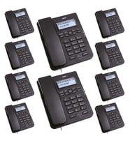 Karel TM145 Ekranlı 10 lu Kablolu Telefon