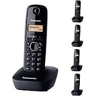 Panasonic KX-TG1611 Telsiz Dect Telefon 5 li paket