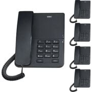 Karel TM140 Masaüstü Telefon 5'li