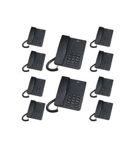 Karel TM140 Masaüstü Telefon 10'lu SIYAH