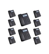 10 Adet Karel TM145 Masaüstü Ofis Telefon Seti