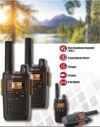 Aselsan Cobra RX-380 Lisanssız PMR El Telsizi 2'li Set - 16 Kanal