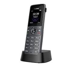 Yealink W73H Siyah Kablosuz SIP IP DECT Telefon El Terminali – HD Ses, VoIP IP Telefon, W73P uyumlu